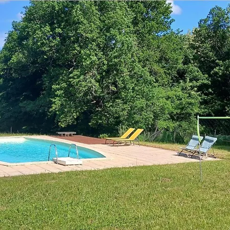 Grange Avec Piscine - La Hulotte Du Cluzel *